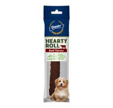 Gnawlers  Hearty Roll 4.5" Treat For Dogs-Beef 40g