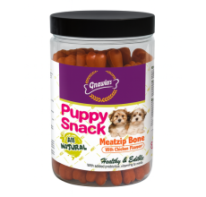 Gnawlers Meat Zip Bone Puppy Snack-Chicken 180g