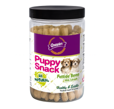 Gnawlers Petitde Bone Puppy Snack-Calcium 180g