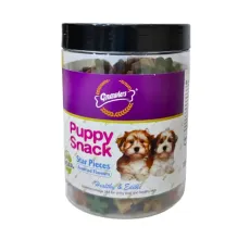 Gnawlers Puppy Snack-Star Pieces Assorted Flavours (250g)