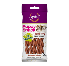 Gnawlers Twist Stick Puppy Snack-Lamb-5pcs/pack-80g