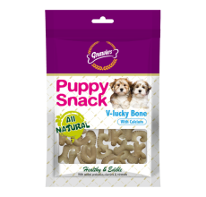 Gnawlers V-Lucky Bone Puppy Snack-Calcium 270g