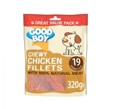 Goodboy Chewy Chicken Fillets 320g Value Pack