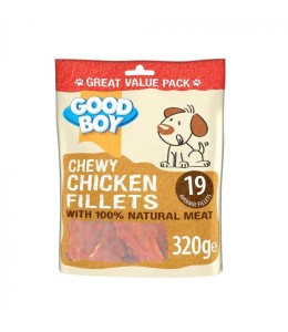 Goodboy Chewy Chicken Fillets 320g Value Pack