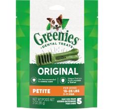 Greenies Canine Dental Treats Original Petite for Dog 85g - 3 oz.