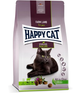 Happy Cat Adult Sterilised Weide Lamm 4 KG