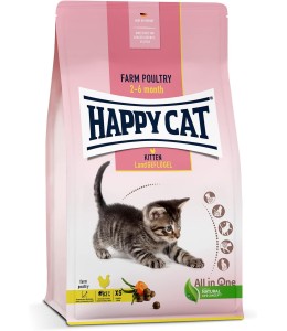 Happy Cat Kitten Land Geflugel (Poultry) 0.3 kg