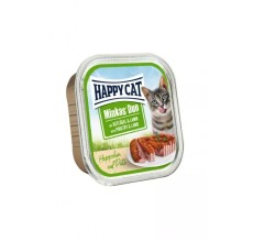 Happy Cats Minkas Duo Poultry and Lambs 100g