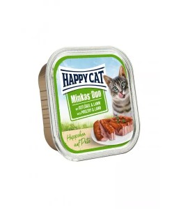 Happy Cats Minkas Duo Poultry and Lambs 100g