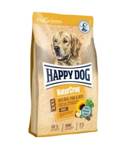 Happy Dog Naturcroq Geflügel & Reis 11KG