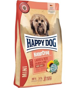 Happy Dog NaturCroq Mini Lachs & Reis (Salmon & Rice) 0.8 KG