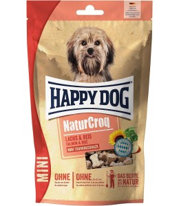 Happy Dog NaturCroq Mini Lachs (Salmon) Snack 0.1 KG