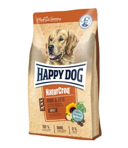 Happy Dog Naturcroq Rind & Reis 11KG