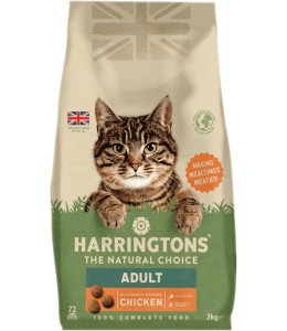Harringtons Complete Chicken Adult Dry Cat Food 2kg