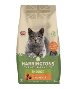 Harringtons Complete Indoor Chicken Dry Cat Food 2kg