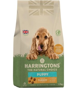 Harringtons Complete Turkey & Rice Dry Puppy Food 1.7KG