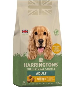 Harringtons Complete Turkey with Veg Adult Dry Dog Food 1.7KG