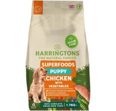 Harringtons Superfoods Chicken with Vegetables Puppy Dry Dog Food 1.7KG