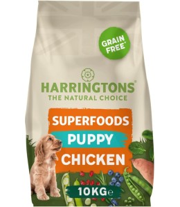 Harringtons Superfoods Chicken with Vegetables Puppy Dry Dog Food 10KG