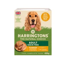 Harringtons Turkey Grain Free Adult Wet Dog Food 400g
