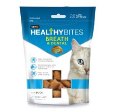 Healthy Bites Breath & Dental Cat & Kitten Treats 65g