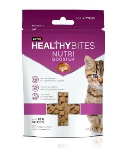 Healthy Bites Nutri Booster Kitten Treats 65g