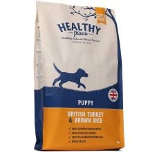 Healthy Paws British Turkey & Brown Rice Puppy 6kg