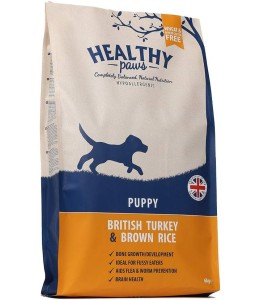 Healthy Paws British Turkey & Brown Rice Puppy 6kg