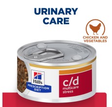 Hill's Prescription Diet c/d Multicare Stress Stew - 156gm x 24