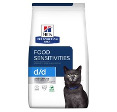 Hill’s Prescription Diet d/d Food Sensitivities - Duck & Green Pea Cat Dry Food 1.5kg