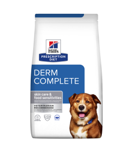 Hill’s Prescription Diet Derm Complete Enviromental/ Food Sensitivities - Egg & Rice Dog Dry Food 1.5kg