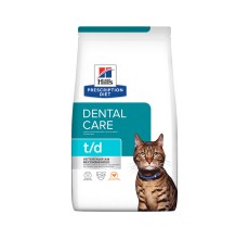 Hill’s Prescription Diet t/d Dental Care - Chicken Cat Dry Food 1.5kg