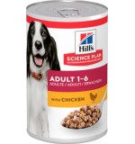Hill's Science Plan Adult Dog Food With Chicken 370g
