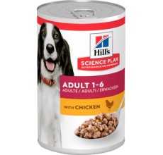 Hill's Science Plan Adult Dog Food With Chicken 370g