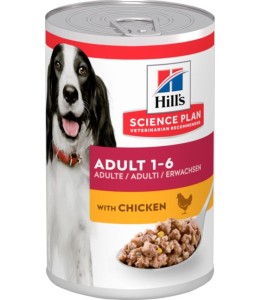 Hill's Science Plan Adult Dog Food With Chicken 370g