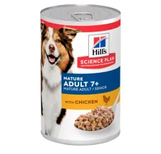 Hill's Science Plan Mature Adult 7+ Dog Wet Food with Chicken 370g