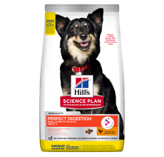 Hill's Science Plan Perfect Digestion Small & Mini Adult 1+ Dog Food with Chicken & Brown Rice - 3kg