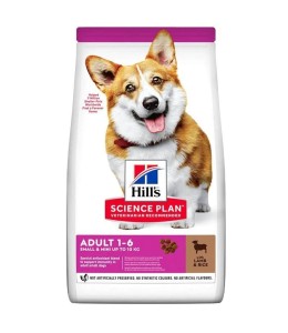 Hill's Science Plan Small & Mini Adult Dog Food with Lamb & Rice 1.5kg