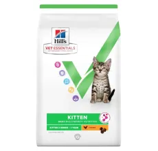 Hill's Vet Essentials Multi-Benefit Kitten Dry Food with Chicken 400g