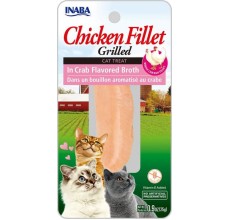 INABA CHICKEN IN CRAB BROTH 25 g /per Pc - Pack of 12