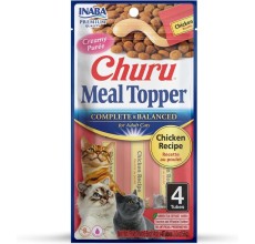 Inaba Churu Complete & Balanced For Adult Cats Chicken Recipe Cat Treats 56g