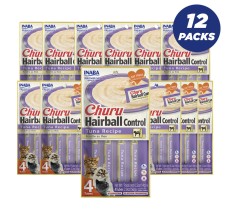 Inaba Churu Hairball Control Tuna - 56g - Pack of 12