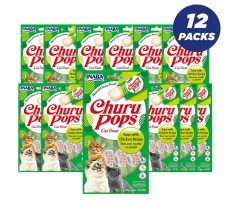 INABA CHURU POPS TUNA-CHICKEN 60g/4 sticks per pack - Pack of 12