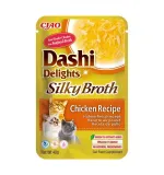Inaba Dashi Delights Silky Broth Chicken Recipe Cat Treats 40g