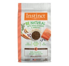 Instinct Be Natural Kibble Salmon & Brown Rice Dry Dog Food (4.5lbs)