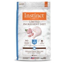 Instinct Limited Ingredient Diet Grain Free Recipe Turkey Dry Dog Food (22lbs)