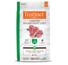 Instinct Limited Ingredient Diet Grain Free Recipe Lamb Dry Dog Food (4lbs)