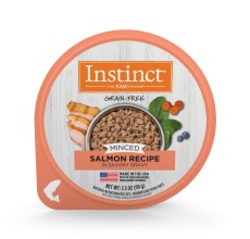 Instinct Minced Real Salmon Recipe Wet Cat Food (3.5oz)