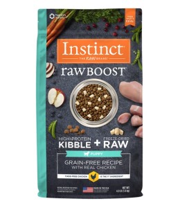 Instinct Raw Boost Grain Free Chicken Dry Puppy Food 4lbs