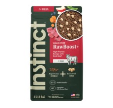 Instinct Raw Boost Kibble Beef Dry Dog Food (4lbs)